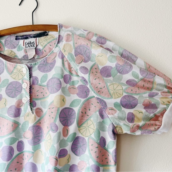 90’s pastel fruit Womens t-shirt‎ L - Picture 3 of 6
